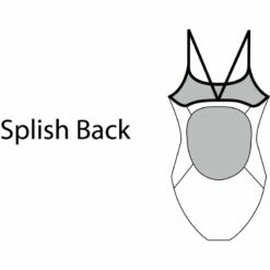 Maru Damen Badeanzug Tropical Splish Back -ALL4SWIM Verkäufe 635 02