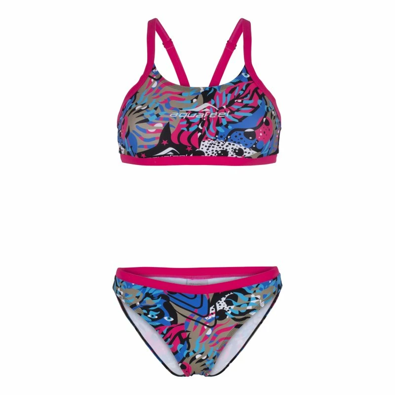 Aquafeel Damen Bikini Dynamicback Abstract Jungle 3 Aquafeel Damen Bikini Dynamicback Abstract Jungle