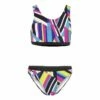 Aquafeel Mädchen Bikini Stripe Confusion 2 Aquafeel Mädchen Bikini Stripe Confusion -ALL4SWIM Verkäufe Aquafeel Maedchen Bikini Watercolors Fullprint 401 01