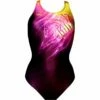 Chilliez Badeanzug DRAGON Purple Schwimmtraining