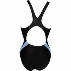 Chilliez Badeanzug DUO Schwarz-hellblau Schwimmtraining -ALL4SWIM Verkäufe Chilliez Badeanzug DUO schwarz gelb Schwimmtraining 539 03