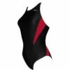 Chilliez Badeanzug DUO Schwarz-rot Schwimmtraining -ALL4SWIM Verkäufe Chilliez Badeanzug DUO schwarz lila Schwimmtraining 537 01