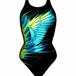 Chilliez Badeanzug EAGLE Blue Schwimmtraining