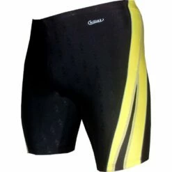 Chilliez Badehose TriShort Schwarz-gelb