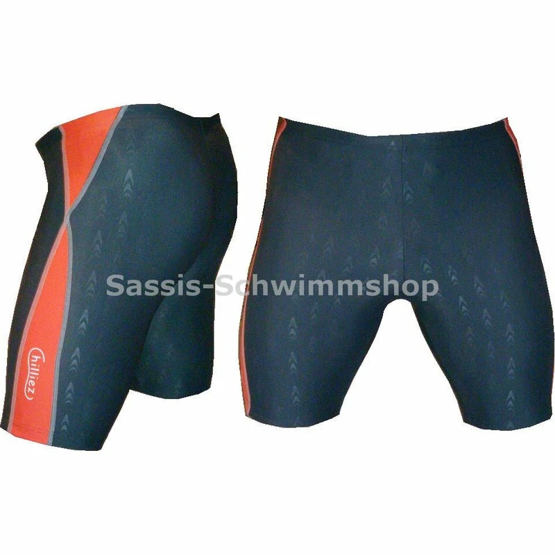 Chilliez Badehose TriShort Grau-orange 4 Chilliez Badehose TriShort Grau-orange – Bild 2