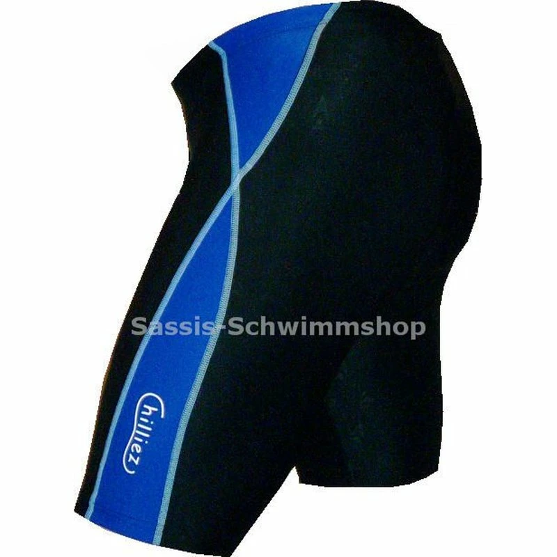 Chilliez Badehose TriShort Schwarz-blau 3 Chilliez Badehose TriShort Schwarz-blau