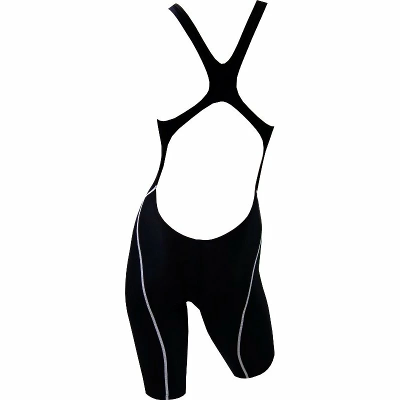 Chilliez Wettkampf Schwimmanzug Kneeskin Schwarz-weiß 4 Chilliez Wettkampf Schwimmanzug Kneeskin Schwarz-weiß – Bild 2