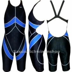 Chilliez Wettkampf Schwimmanzug Kneeskin Sharkskin Schwarz-blau 7 Chilliez Wettkampf Schwimmanzug Kneeskin Sharkskin Schwarz-blau -ALL4SWIM Verkäufe Chilliez Wettkampf Schwimmanzug Kneeskin Sharkskin blau 542 03