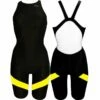 Chilliez Wettkampf Schwimmanzug Kneeskin Sharkskin Black & Yellow -ALL4SWIM Verkäufe Chilliez Wettkampf Schwimmanzug Kneeskin Sharkskin schwarz g 547 01
