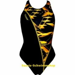 ESSENUOTO Badeanzug BLACK CRAZY