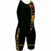 ESSENUOTO Badeanzug Mit Bein BLACK SUNSET -ALL4SWIM Verkäufe ESSENUOTO Badeanzug mit Bein BLACK SUNSET 448 01