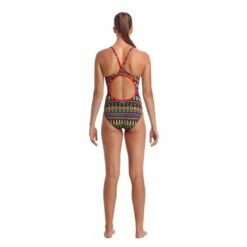 Funkita Damen Badeanzug Fire Tribe Diamond Back -ALL4SWIM Verkäufe Funkita Damen Badeanzug Fire Tribe Diamond Back 42 03