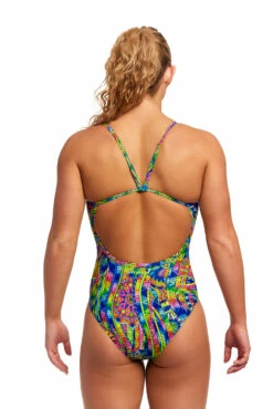 Funkita Damen Badeanzug Spin The Bottle Single Strap -ALL4SWIM Verkäufe Funkita Damen Badeanzug Jungle Town Single Strap 857 03