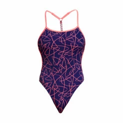 Funkita Damen Badeanzug Serial Texter Twisted