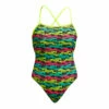 Funkita Damen Badeanzug Speed Cheat Strapped In -ALL4SWIM Verkäufe Funkita Damen Badeanzug Swim Spin Strapped In 806 01
