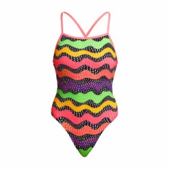 Funkita Damen Badeanzug Worm Burner Tie Me Tight