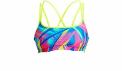 Funkita Damen Bikini Oberteil Criss Cross Top Frickin Laser