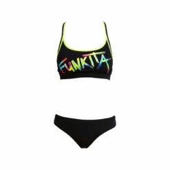 Funkita Damen Bikini Oberteil Funkita Tag Top Schwarz -ALL4SWIM Verkäufe Funkita Damen Bikini Oberteil Funkita Tag Top schwarz 10 03