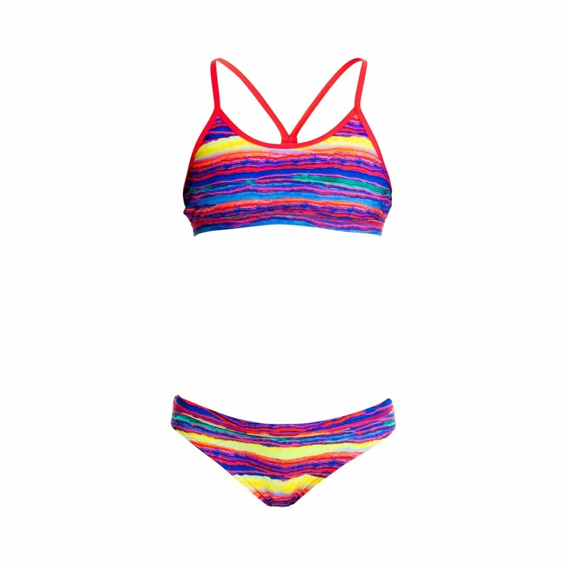 Funkita Mädchen Bikini Crystal Wave 3 Funkita Mädchen Bikini Crystal Wave
