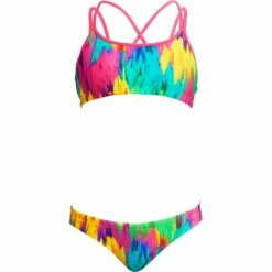 Funkita Mädchen Bikini Ruffles Criss Cross