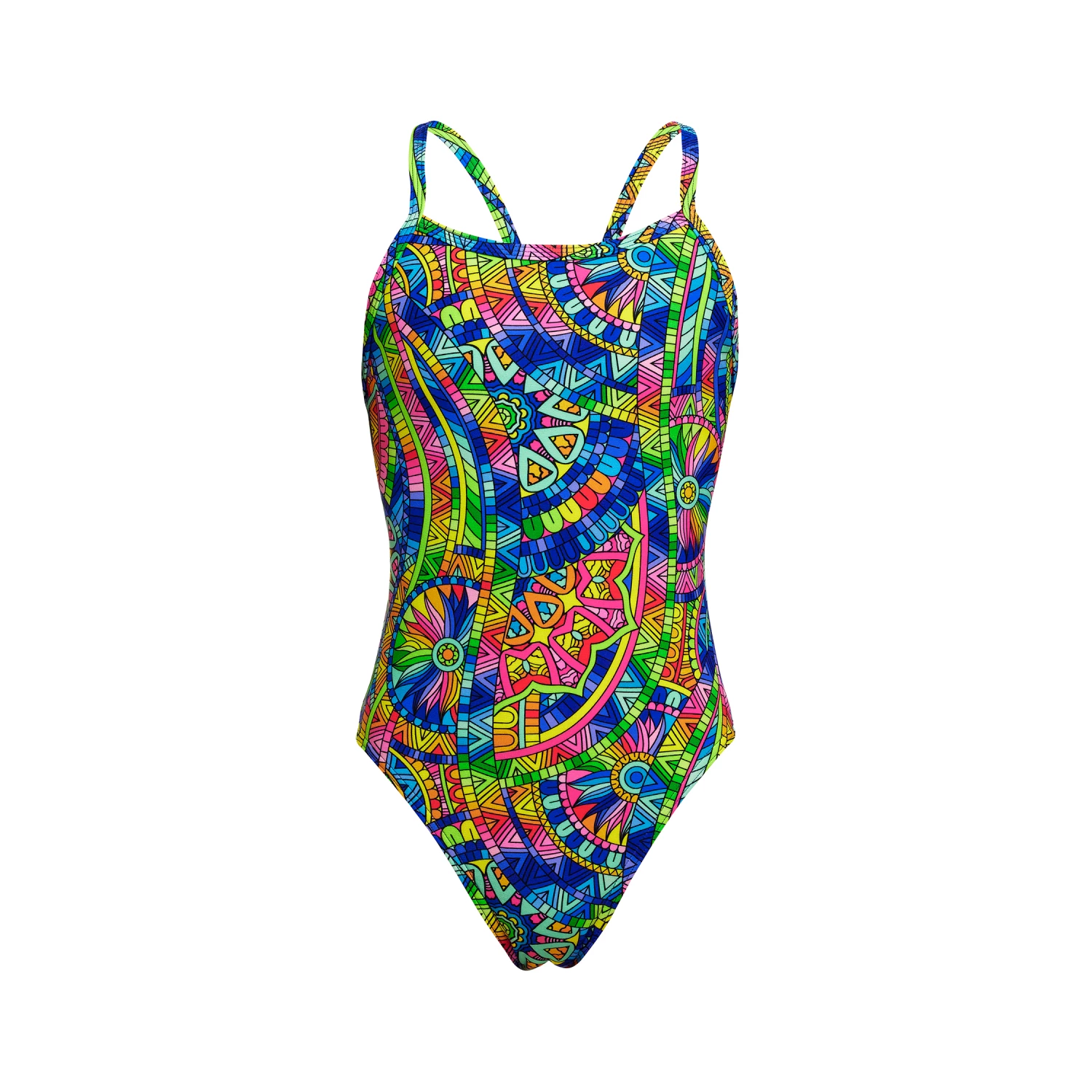 Funkita Mädchen Badeanzug Spin The Bottle Single Strap 3 Funkita Mädchen Badeanzug Spin The Bottle Single Strap