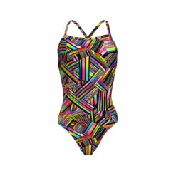 Funkita Mädchen Badeanzug Strip Straps Tie Me Tight