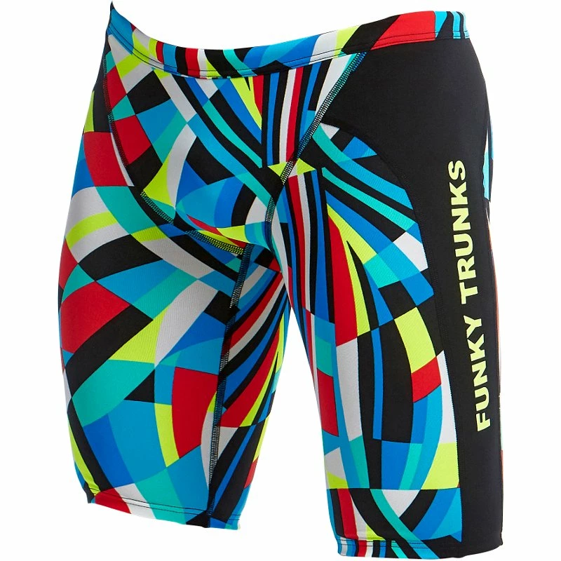 Funky Trunks Jammer Herren Block Chain Badehose 3 Funky Trunks Jammer Herren Block Chain Badehose