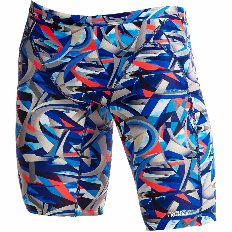 Funky Trunks Jammer Herren Futurismo Badehose 3 Funky Trunks Jammer Herren Futurismo Badehose