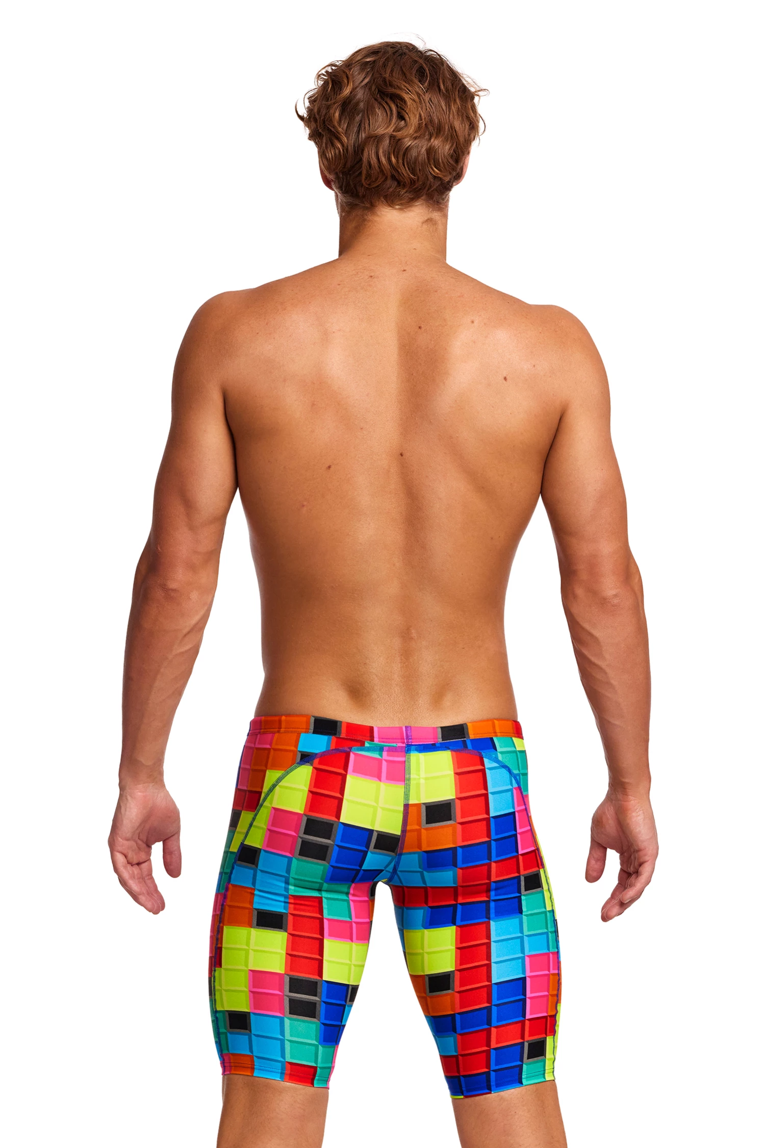 Funky Trunks Jammer Herren Blocked Badehose 5 Funky Trunks Jammer Herren Blocked Badehose – Bild 3
