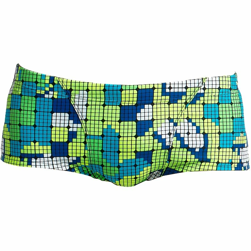 Funky Trunks Trainer Herren Glow Rider Badehose 3 Funky Trunks Trainer Herren Glow Rider Badehose