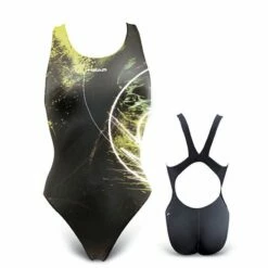 HEAD Badeanzug GALAXY Yellow Ultra Back