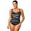 MARU Badeanzug MODERN MONOCHROME Scoop Back Mit Shape-Effekt -ALL4SWIM Verkäufe MARU Badeanzug MODERN MONOCHROME Scoop Back mit Shape Effekt 467 01