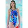 Maru Damen Badeanzug Tonto Zone Back -ALL4SWIM Verkäufe Maru Animal Sparkle Tek Back glaenzend 224 01