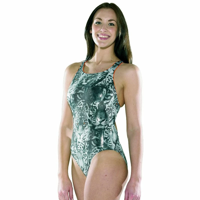 Maru Damen Badeanzug Catz Sparkle Tek Back Glänzend 3 Maru Damen Badeanzug Catz Sparkle Tek Back Glänzend