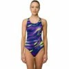 Maru Damen Badeanzug Jungle Rumble Pacer X-Back -ALL4SWIM Verkäufe Maru Damen Badeanzug Dazzle Pacer X Back 633 01