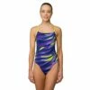 Maru Damen Badeanzug Jungle Rumble Speed Back -ALL4SWIM Verkäufe Maru Damen Badeanzug Rainbow Sparkle Speed Back 632 01