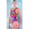 Maru Damen Badeanzug Tropical Splish Back -ALL4SWIM Verkäufe Maru Damen Badeanzug Shanghai Sparkle Splish Back glnzend 635 01