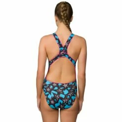 Maru Damen Badeanzug MILKY WAY Zone Back -ALL4SWIM Verkäufe Maru Damen Badeanzug Tropical Orchid Zone Back 651 02