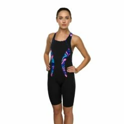 ALL4SWIM Verkäufe 22 Maru Damen Badeanzug Mit Bein GALAXY SWIRL