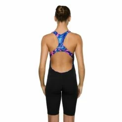 ALL4SWIM Verkäufe -ALL4SWIM Verkäufe Maru Damen Badeanzug mit Bein GALAXY SWIRL 756 02