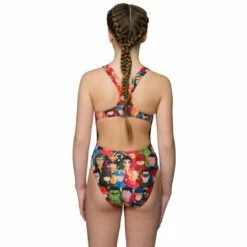 Maru Mädchen Badeanzug MARVELLOUS HEROES Glitzer -ALL4SWIM Verkäufe Maru Maedchen Badeanzug MARVELLOUS HEROES Glitzer 333 03