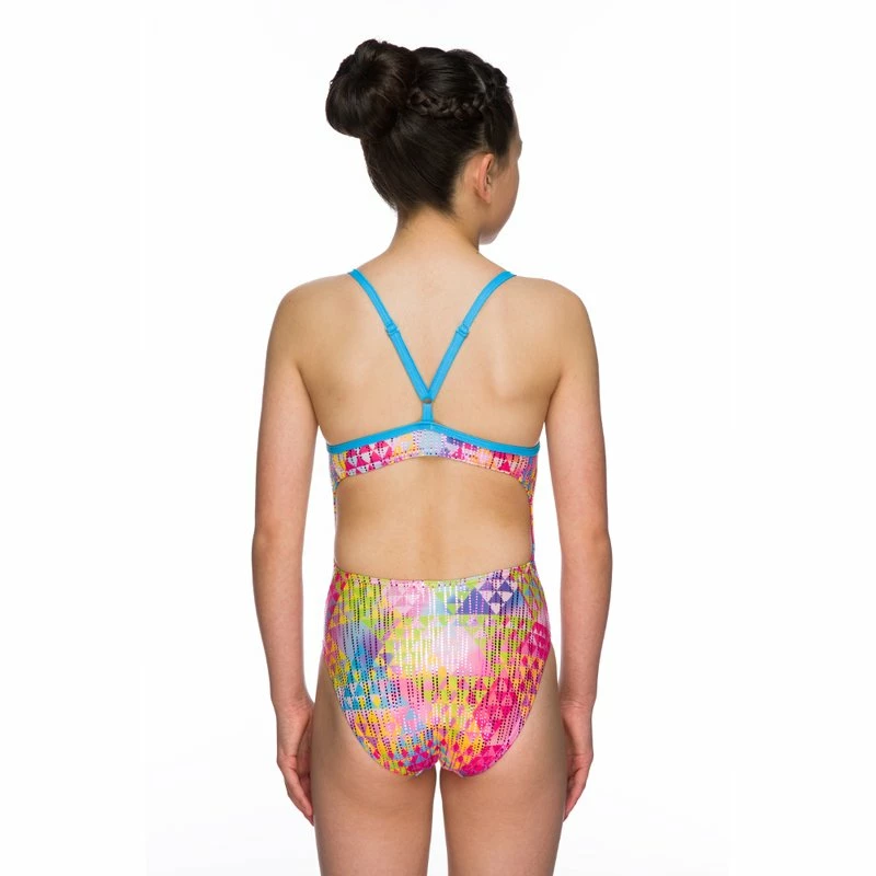 Maru Mädchen Badeanzug TRI Glitzer 4 Maru Mädchen Badeanzug TRI Glitzer – Bild 2