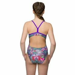 Maru Mädchen Badeanzug SWALLOWTAIL Glitzer Schmale Träger -ALL4SWIM Verkäufe Maru Maedchen Badeanzug SWALLOWTAIL Glitzer schmale Traeger 341 02