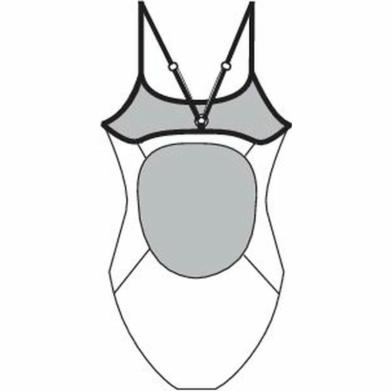 Maru Mädchen Badeanzug TRI Glitzer 5 Maru Mädchen Badeanzug TRI Glitzer – Bild 3