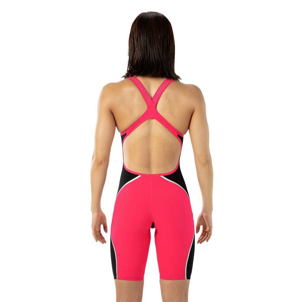 Speedo Fastskin LZR Pure Intent Wettkampfanzug Openback Kneeskin Psycho Red-black-silver 4 Speedo Fastskin LZR Pure Intent Wettkampfanzug Openback Kneeskin Psycho Red-black-silver – Bild 2