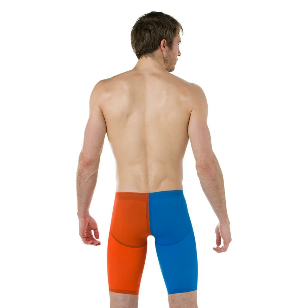 Speedo LZR Racer Elite 2 Jammer Orange-blue 4 Speedo LZR Racer Elite 2 Jammer Orange-blue – Bild 2