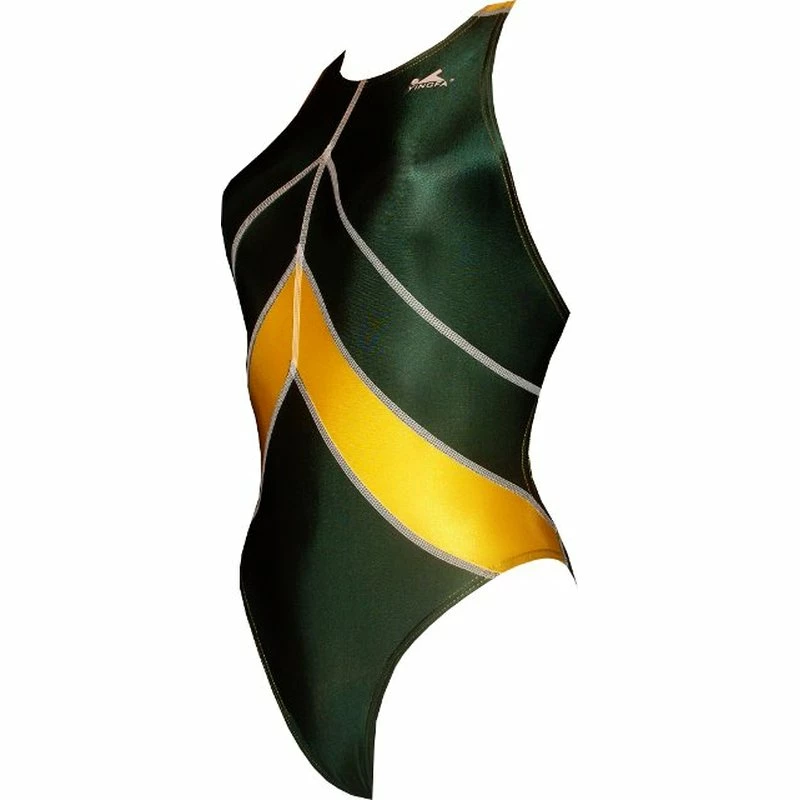 YINGFA Wettkampfanzug Speedsuit Grün/gelb 4 YINGFA Wettkampfanzug Speedsuit Grün/gelb – Bild 2