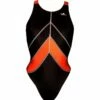 YINGFA Wettkampfanzug Speedsuit Schwarz/orange -ALL4SWIM Verkäufe YINGFA Wettkampfanzug Speedsuit schwarzorange 301 01