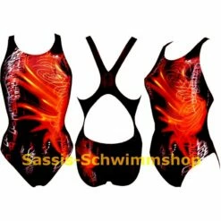 Yingfa Badeanzug Training STORMY Orange