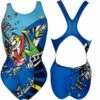 Yingfa Badeanzug Training Blau-multi